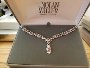 Nolan Miller Glamour Collection Crystal Roxanne Necklace NEW Rare