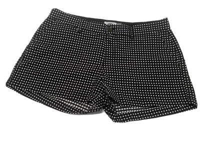 Pantalones Cortos Old Navy Mujer Talla 8 Jacquard Negro con Lunares Blancos (Sho1083R) Foto 1 de 4