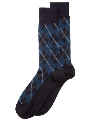 $44 Perry Ellis Nuevo Para Hombres Paquete de 3 Pares Suave Nylon Crew Vestido Calcetines Azul Zapato 7-12 Foto 1 de 3