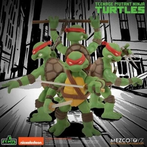 5 Points Teenage Mutant Ninja Turtles Deluxe 4 Figure Set Mezco - Picture 1 of 9