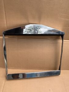  1967 68 69 70 71 Rolls Royce Silver Shadow Grill Shell Only Chrome
