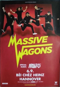 MASSIVE WAGONS - 2022 - In Concert - Triggered Tour - Poster - Hannover - Picture 1 of 1
