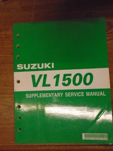 SUZUKI Motorcycle VL1500 Service Manual Supplement ©2004 (99501-39550-03E) - Bild 1 von 6