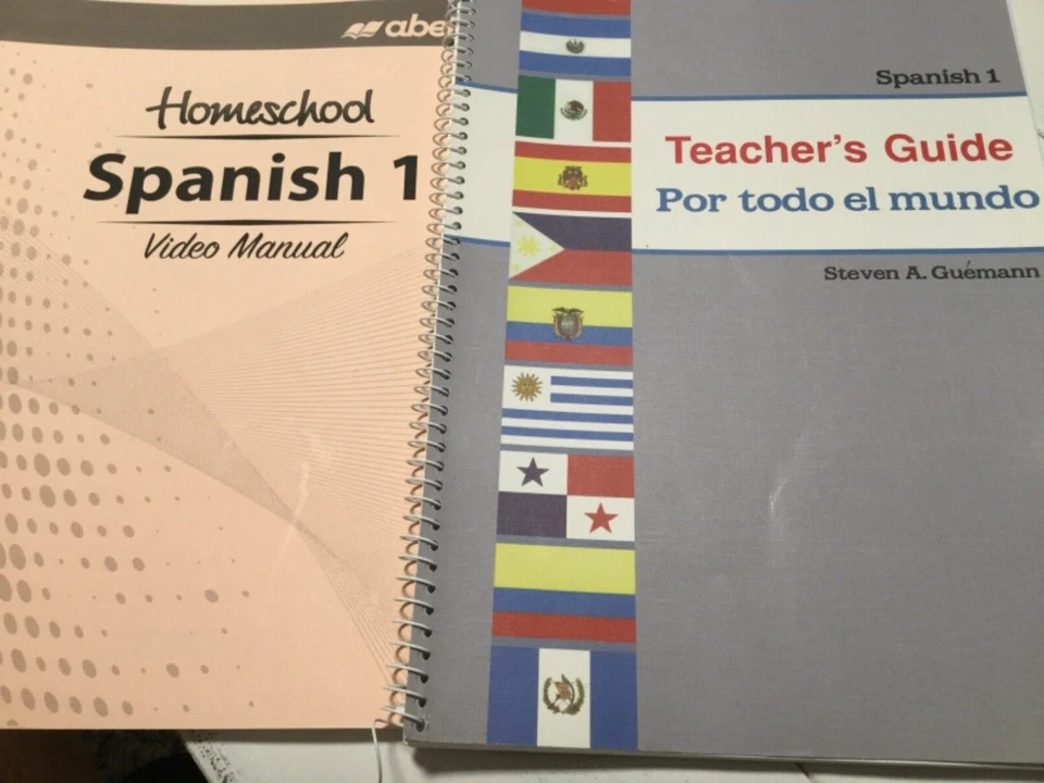 Abeka-spanish-1 Teachers Guide/ Por todo el mundo - Image 1 of 1