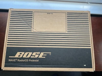 Bose Wave Radio CD Platino Blanco AWACCQ Audio AUX Dock TOTALMENTE NUEVO Foto 1 de 4