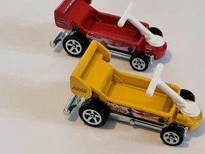 Hot Wheels SNAKE & MONGOOSE DRAGGIN WAGON custom 2 car set - Picture 1 of 7