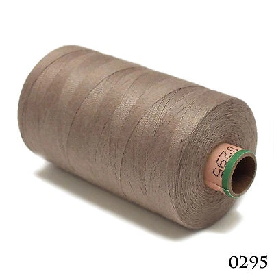 Amann 100% Polyester Core-Spun Sewing Thread  Sabac 80 1000M Color 0295 Taupe - Image 1 of 2
