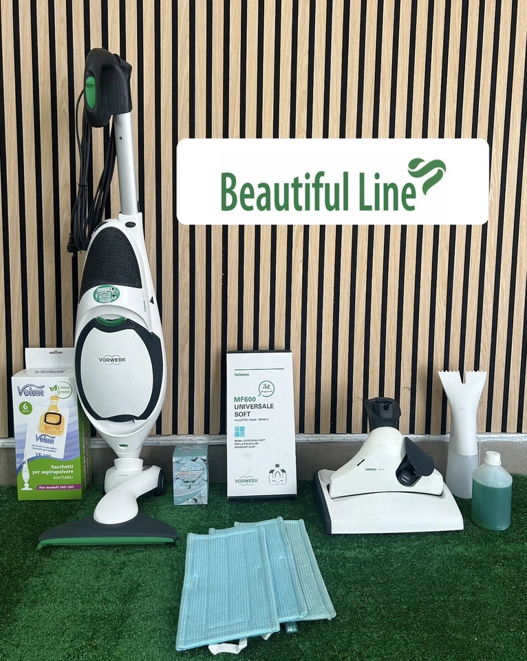 FOLLETTO VK150 con Lavapavimenti SP530 Pulilava Completa HD50 VORWERK - Image 1 of 1