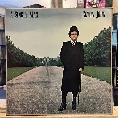 [ROCK/POP]~EXC LP~ELTON JOHN~A Single Man~[Original 1978~ROCKET~Iss]~UK IMPORT~ - Image 1 of 4
