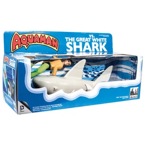 Official DC Comics Aquaman VS. The Great White Shark Retro Playset by FTC - Picture 1 of 1