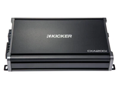Amplificador mono de audio para automóvil Kicker 43CXA12001 1200 vatios clase D CXA1200.1 Foto 1 de 4