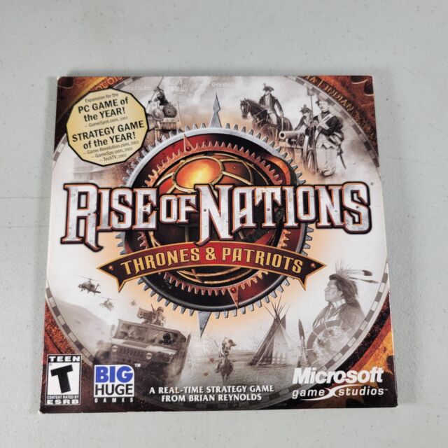 Rise Of Nations + Thrones - Em Português - Pc Envio Digital