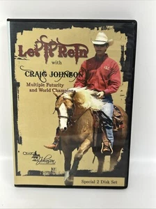 Craig Johnson Let It Rein Equestrian Horse Training DVD Special 2 Disk Set - Picture 1 of 6
