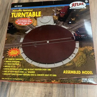Atlas Trains Manually Operated Turntable ATL305 - Image 1 of 4