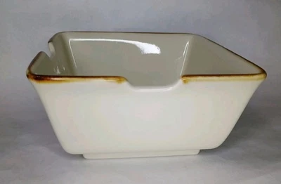 Pottery Barn Bowl ASIAN SQUARE Japan Noodle Bowl - Image 1 of 4