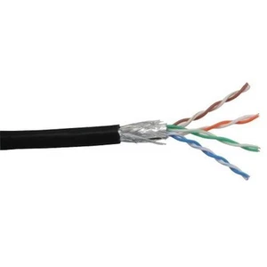 InLine Verlegekabel Patchkabel Cat.5e schwarz 100m - Bild 1 von 1