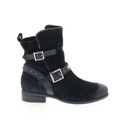 Botas de vestir informales de gamuza negras con cremallera Miz Mooz Sammie para mujer Foto 1 de 4