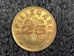 Dänemark, Danish Arcade Foreign Token Coin 25 Spillemærke Indloses Ikke (FT98) - Bild 1 von 2