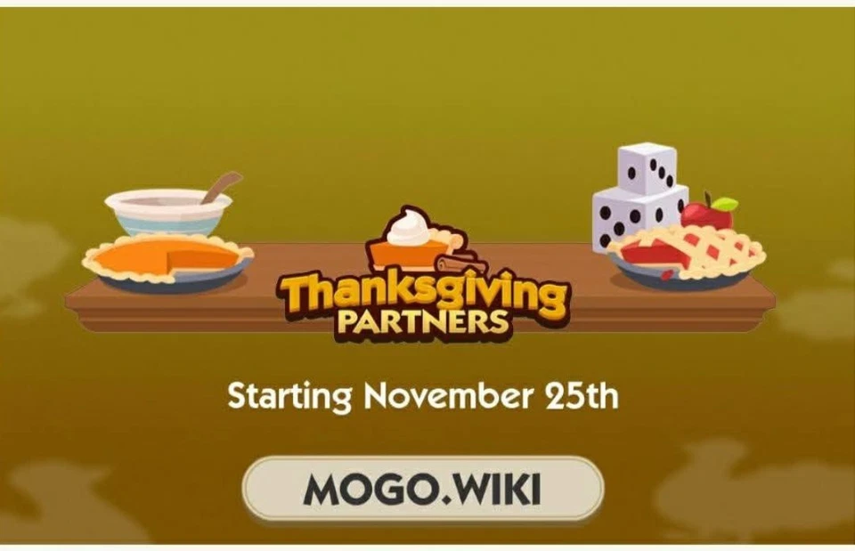 Thanksgiving Partners -mo_no-go💣 Partner Event 4slots - Image 1 of 1