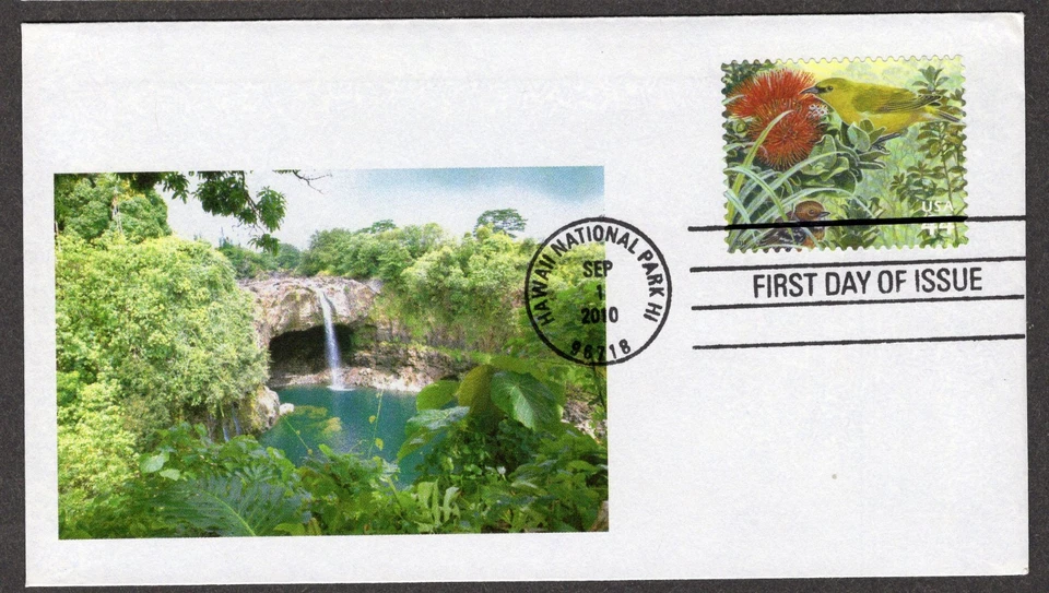 2010 HAWAIIAN RAIN FOREST (Scott 4474a) - Hays ACE 423 BWP FDC TD458 - Image 1 of 1