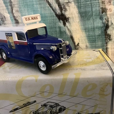 火柴盒 Yester Year 蓝色 YY38240 带真品证明带盒 1/43 — 第 1/4 张图片