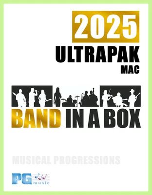 Band in a Box UltraPak 2025 - MAC - Music Audio Software - Product License - NEW - Image 1 of 3