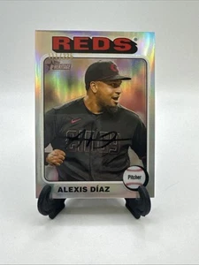 2024 Heritage High Number Alexis Diaz Silver Refractor /225 - Picture 1 of 2