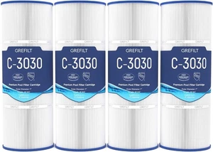 4 ct Poolfilter für Hayward CX580E Filbur FC-1225 Unicel C-7483 Hayward C3030 - Bild 1 von 7