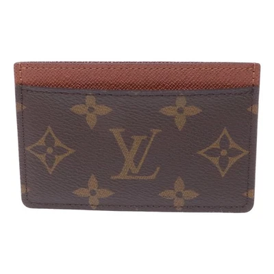 LOUIS VUITTON LV Porte-cartes simple Card Case M61733 Monogram Brown - Image 1 of 4