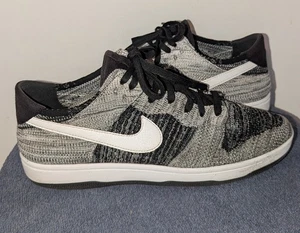 Nike Dunk Low Flyknit Oreo 2017 Sneakers stringate da uomo taglia 12 917746-003 - Foto 1 di 17