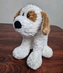 First & Main Lankydoodle White Tan Brown Plush Dog Soft Long Legs Big Paws 3154 - Picture 1 of 13