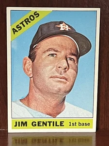 1966 Topps Vintage Karte der Woche Jim Gentile #45 Houston Astros - Bild 1 von 7