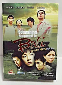 Something Happened in Bali Korean Drama DVD Set with Bookmarks Region 1 Eng Sub - Picture 1 of 6