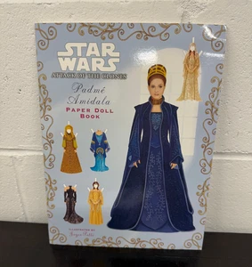 Star Wars Attack of Clones Padme Amidala Paper Doll Book New Unused - Picture 1 of 3
