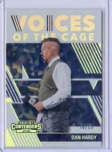 2025 Panini Contenders PFL DAN HARDY #3 VOICES OF THE CAGE CRACKED ICE /25 - Bild 1 von 2