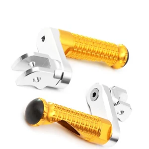 Gold Gold MPRO Front 40mm Lowering Foot Pegs For Multistrada 1260 /S 18 19 20 - Foto 1 di 7