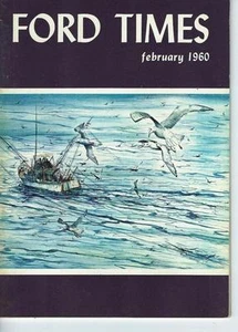 February 1960 Ford Times Magazine/Great Cover Art/Bonaparte's Gulls - Picture 1 of 1