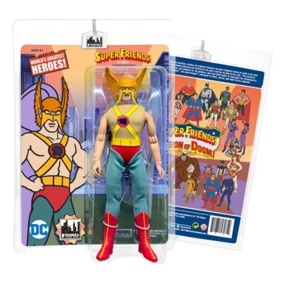 Serie de figuras de acción retro Super Friends de 8 pulgadas: Hawkman Foto 1 de 4