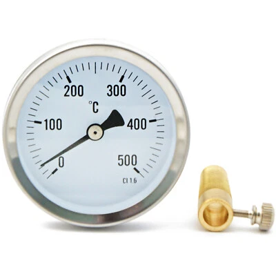 Thermometer for pizza oven bread oven smokehouse oven wood oven 500°C - Image 1 of 4