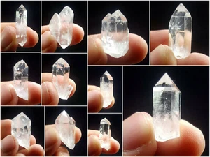 NATURAL QUARTZ POINTS CRYSTAL HEALING CRYSTAL TERMINATED REIKI - Picture 1 of 12