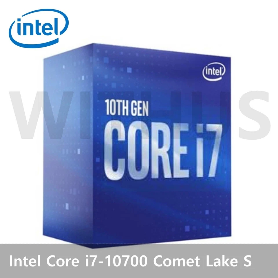 Intel Core i7-10700 Comet Lake S CPU Processor 8 core 16 Threads 65W 2.9GHz 14nm - Image 1 of 1