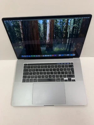 Apple MacBook Pro TouchBar A2141 16" 2019 i7 9th 2.6GHz 512GB NVMe 16GB- - Image 1 of 4