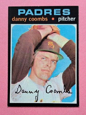 1971 Topps Baseball Card Set-Break #126 Danny Coombs NM-MINT - Image 1 of 2