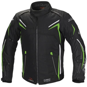 Büse Mugello Textiljacke schwarz / neongrün Herren Motorradjacke wasserdicht - Bild 1 von 7