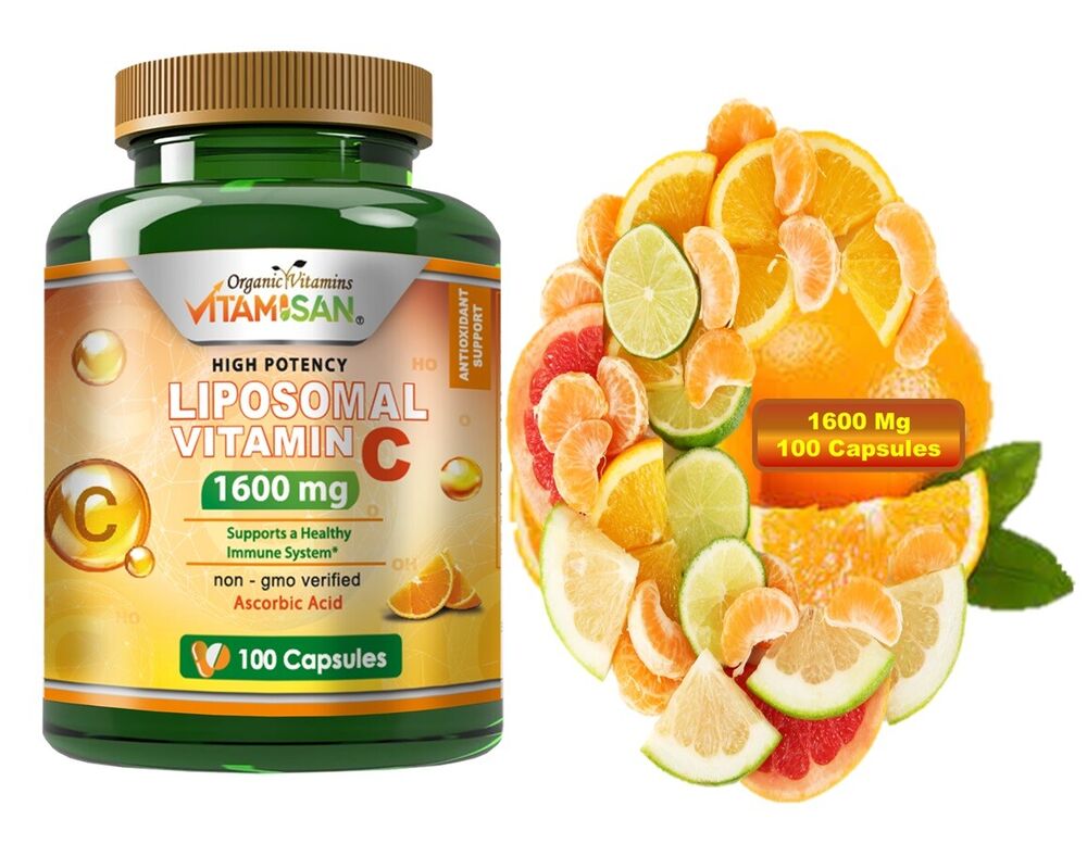 Vitamin C  1600mg 100 vitamin tablets 1600 mg inmune system EXP 12/24