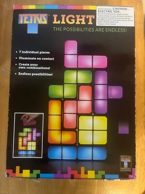Tetris Lights Stackable Night Light Puzzle, Block Puzzle, Officially Licensed - Image 1 of 4