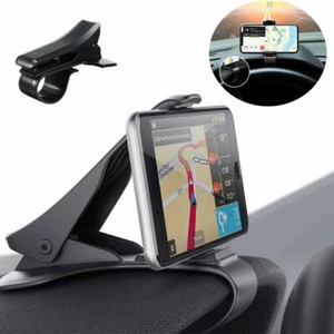 Supporto Porta Cellulare Auto Cruscotto Clip Universale Smartphone GPS Sicurezza - Foto 1 di 11