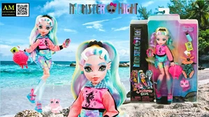 Monster High Doll - Lagoona Blue With Pet Fish Neptuna Mattel 2023 - NRFB - Picture 1 of 8