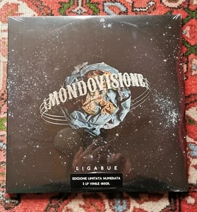 LIGABUE "MONDOVISIONE" 2 LP VINILE NERO numerato - SIGILLATO - Foto 1 di 5