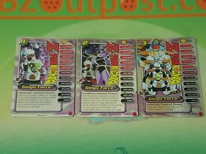 DRAGON BALL Z DBZ Cápsula Corp Power Pack Ginyu Force 1-3 lámina promoción personalidad - Imagen 1 de 1